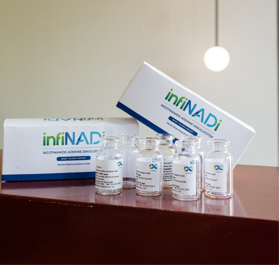 NAD+ Therapy โมเลกุลน้ำพุแห่งความเยาว์วัย